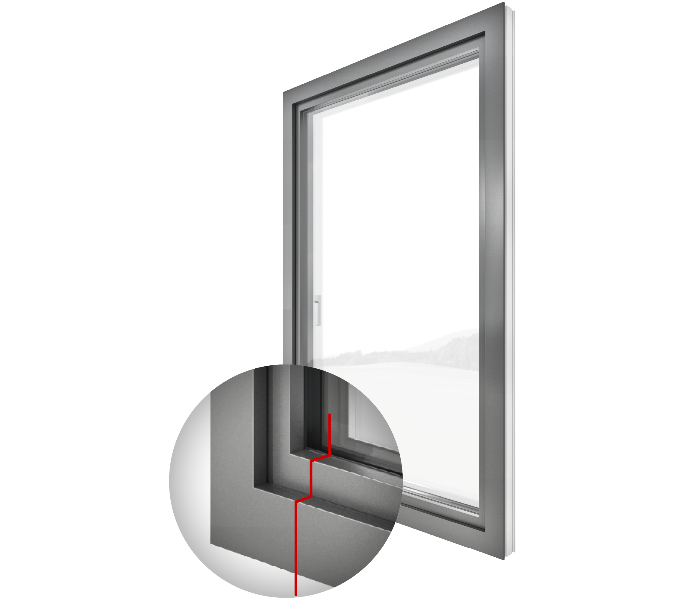 Okno Internorm KF 310 - Okna PCV-aluminiowe