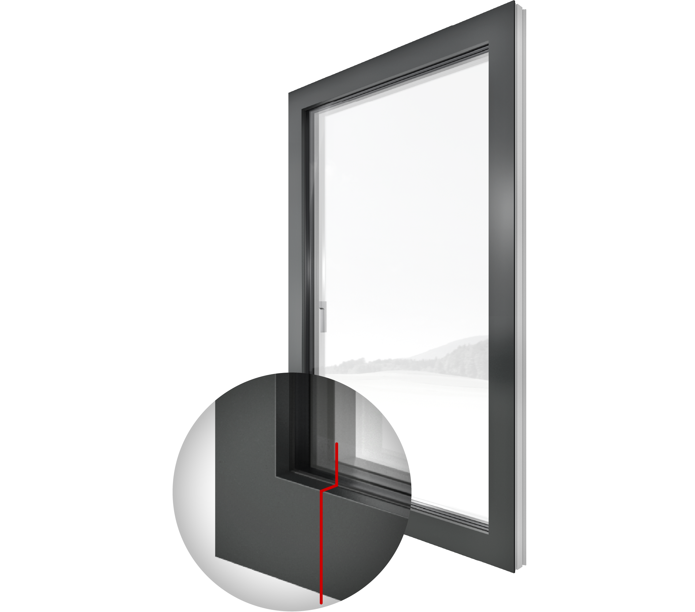 Okno Internorm KF 320 - Okna PCV-aluminiowe