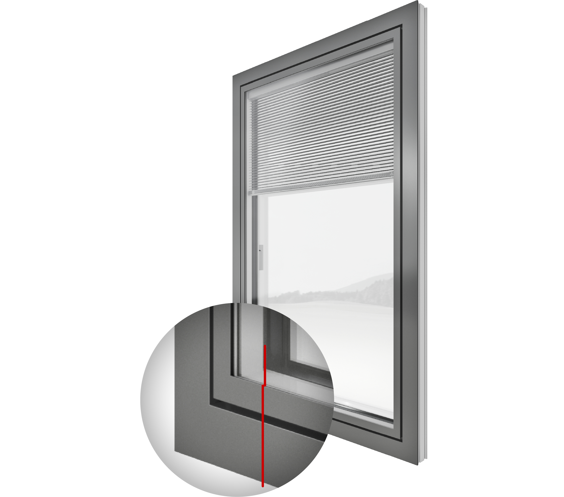 Okno Internorm KV 350 - Okna PCV-aluminiowe