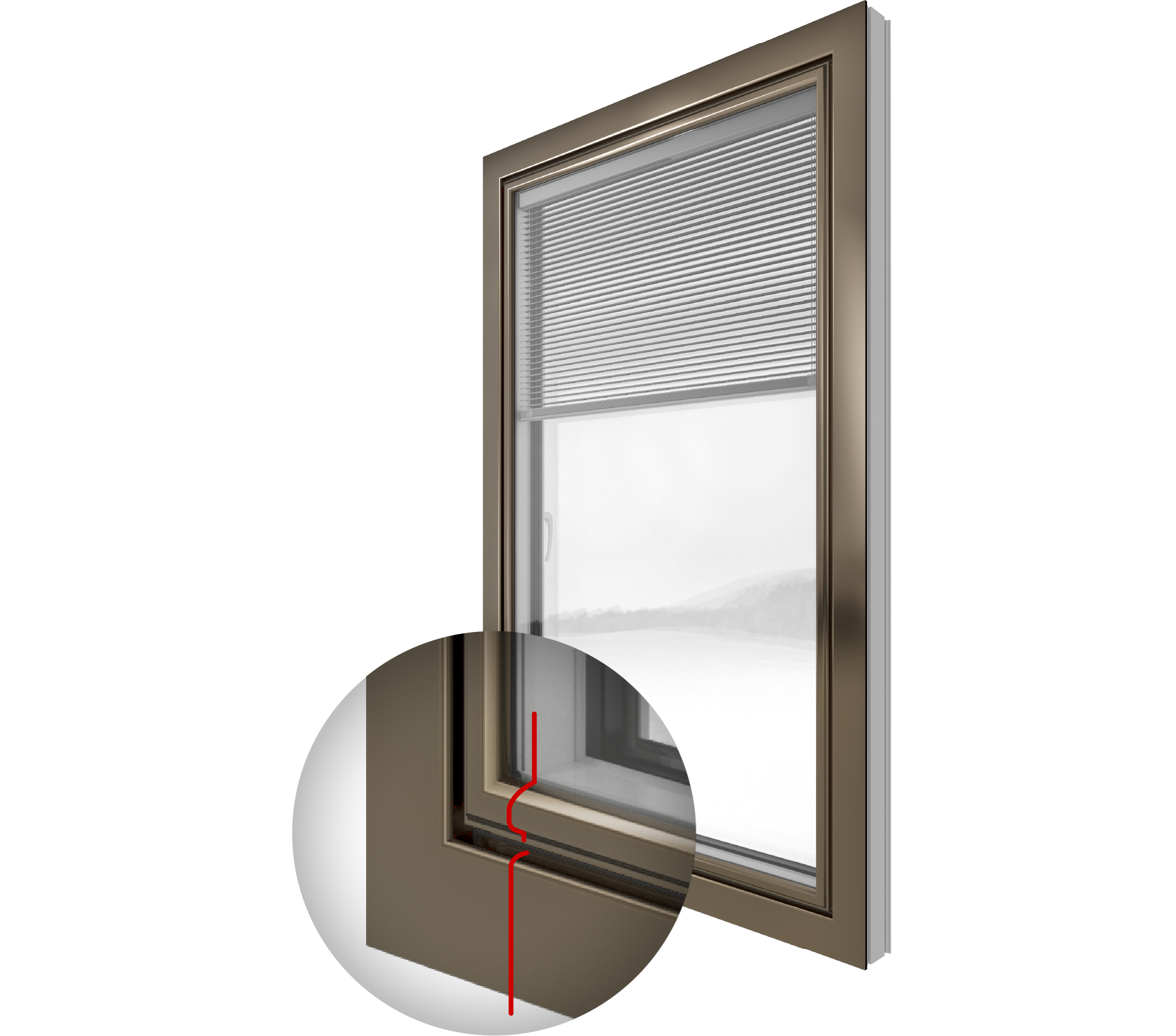 Okno zespolone Internorm KV 440 w linii ambiente