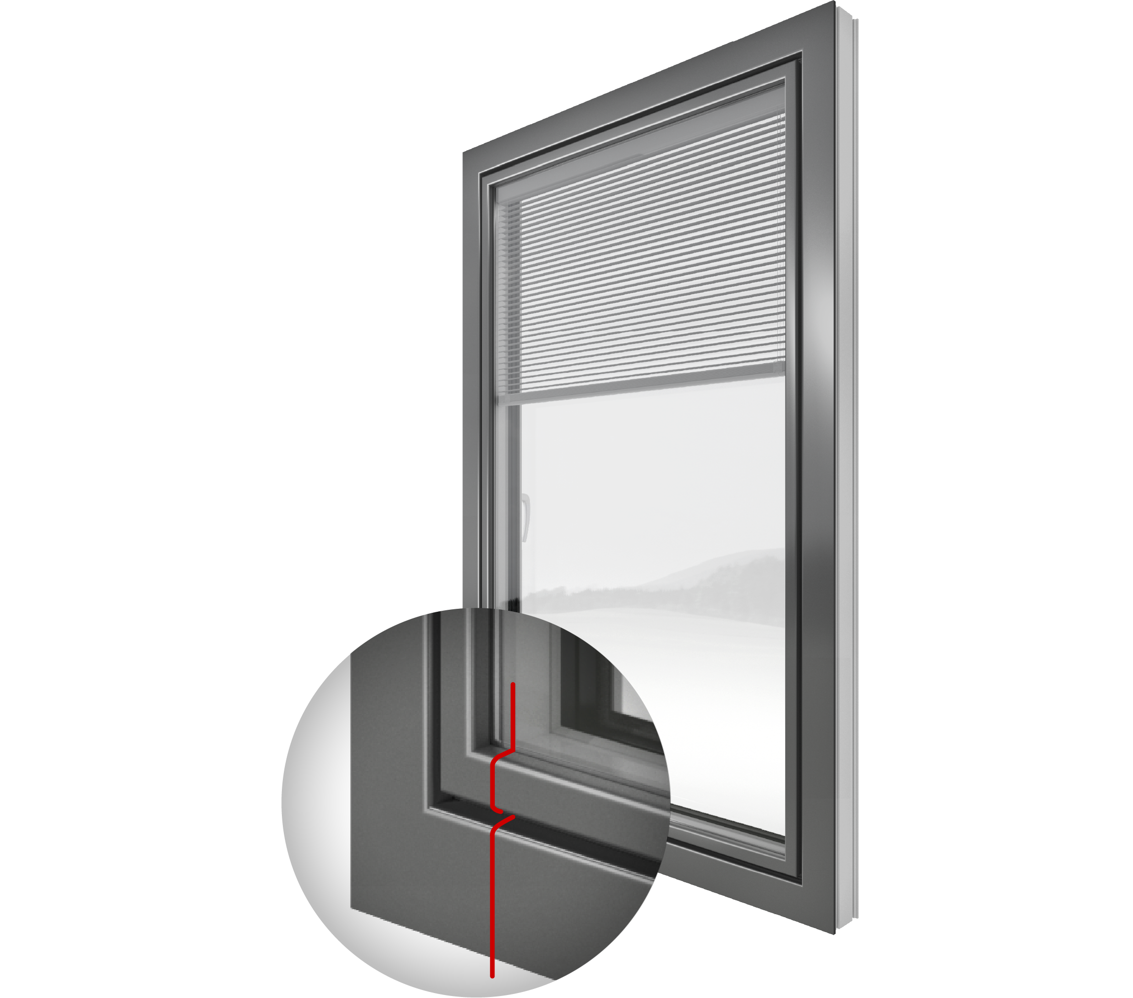 Okno zespolone Internorm KV 440 w linii home soft